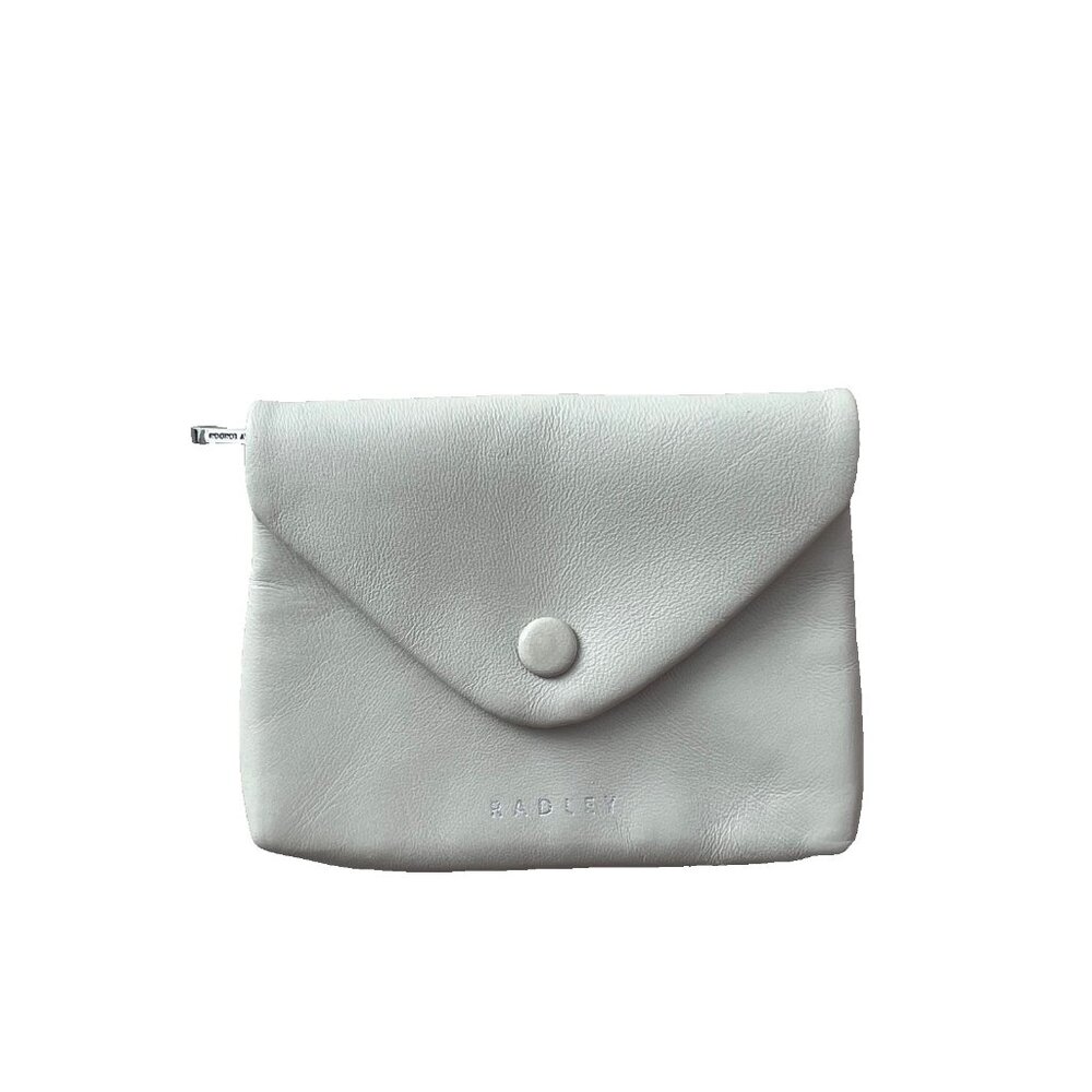 Radley London Mallow Street Small Ziptop Coin Wallet Leather in Snow